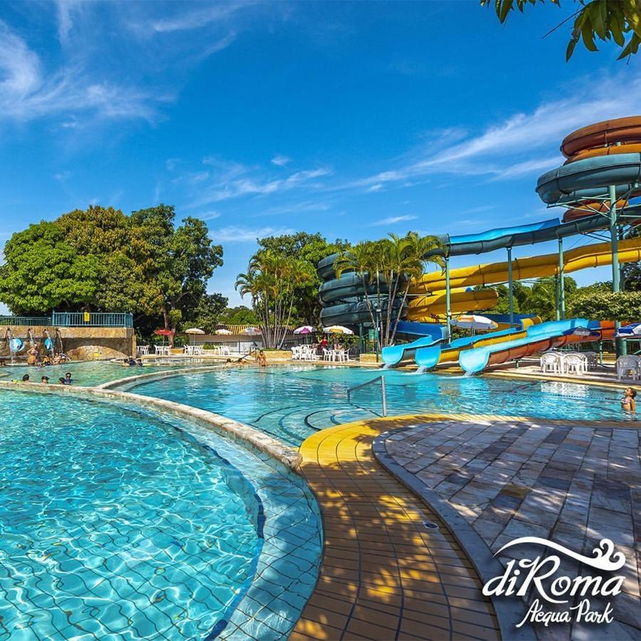 Hotel Diroma Fiori Com Um Dia De Acesso No Acqua Park Diroma Калдас Новас Екстериор снимка