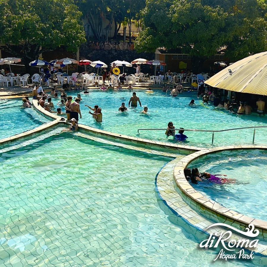 Hotel Diroma Fiori Com Um Dia De Acesso No Acqua Park Diroma Калдас Новас Екстериор снимка