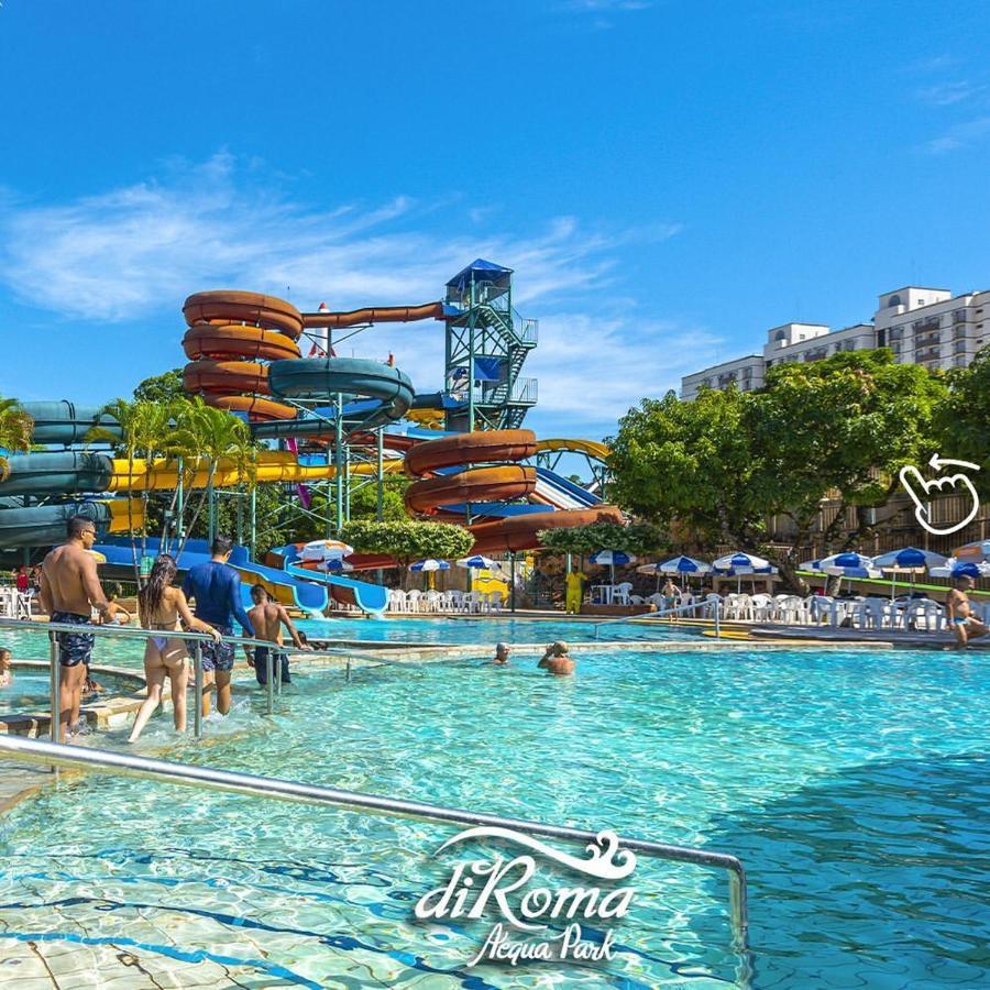 Hotel Diroma Fiori Com Um Dia De Acesso No Acqua Park Diroma Калдас Новас Екстериор снимка