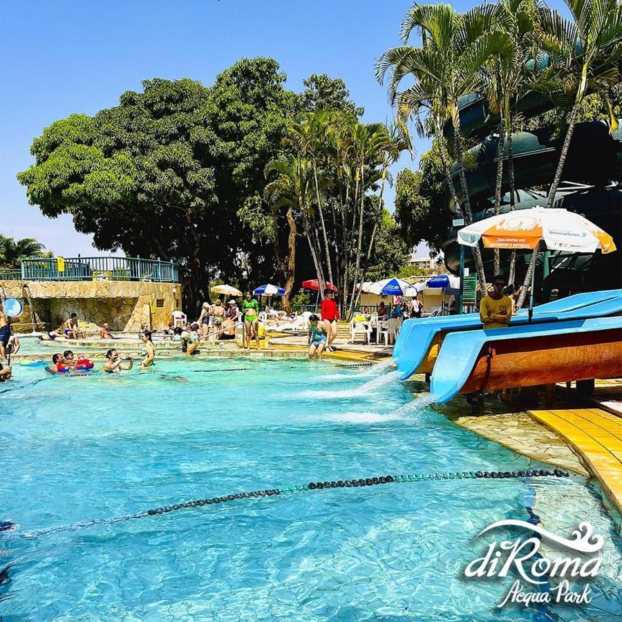 Hotel Diroma Fiori Com Um Dia De Acesso No Acqua Park Diroma Калдас Новас Екстериор снимка