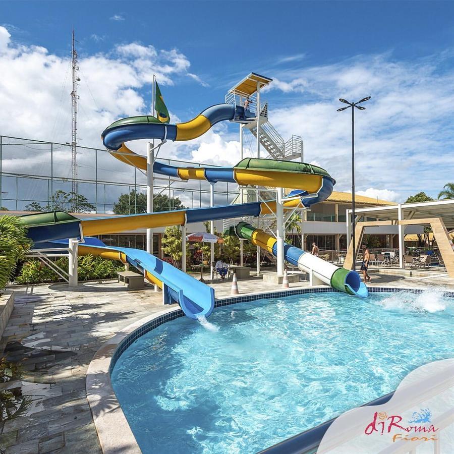 Hotel Diroma Fiori Com Um Dia De Acesso No Acqua Park Diroma Калдас Новас Екстериор снимка